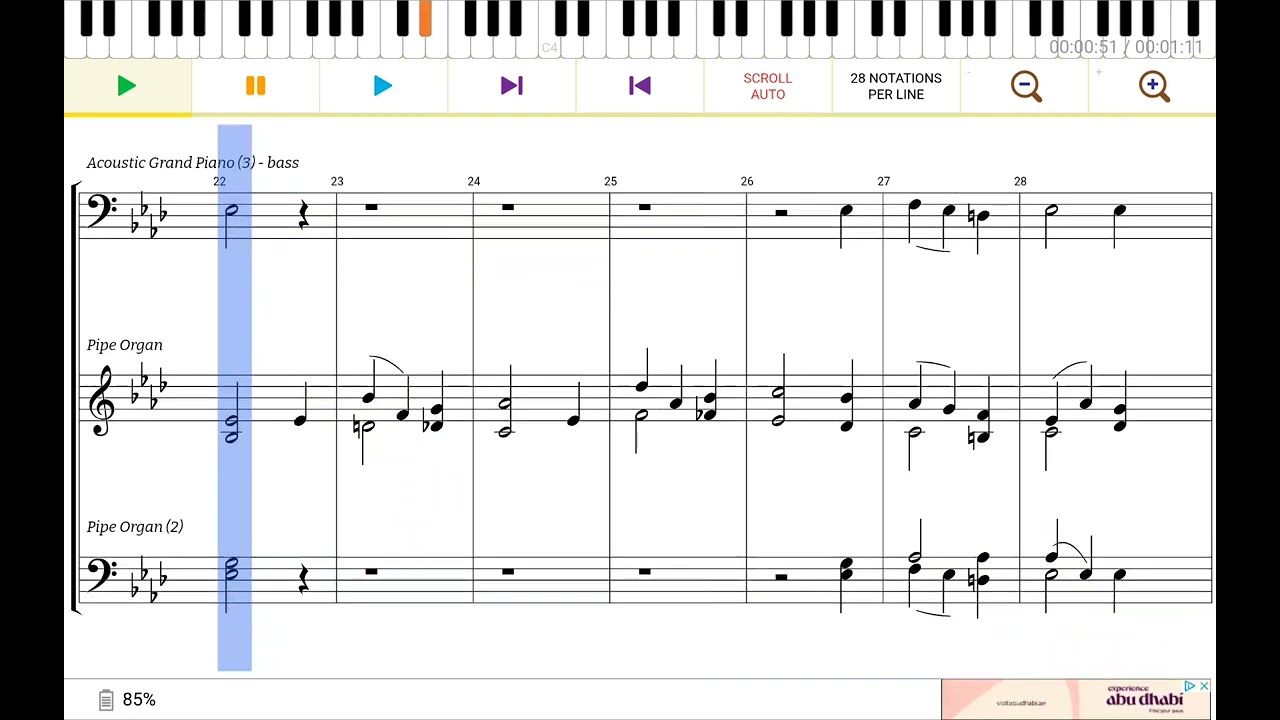 O Lord of Hosts (bass)