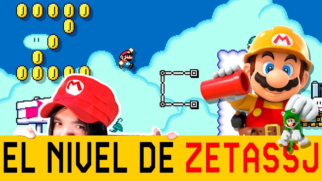 Jugando el nivel de ZetaSSJ y online competitivo en VIVO! | Super Mario Maker 2 (Switch)