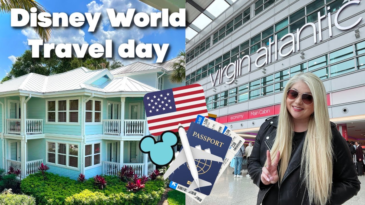 TRAVEL DAY TO WALT DISNEY WORLD MAY 2024 ✈️  VIRGIN ATLANTIC & CHECKING INTO OLD KEY WEST AD
