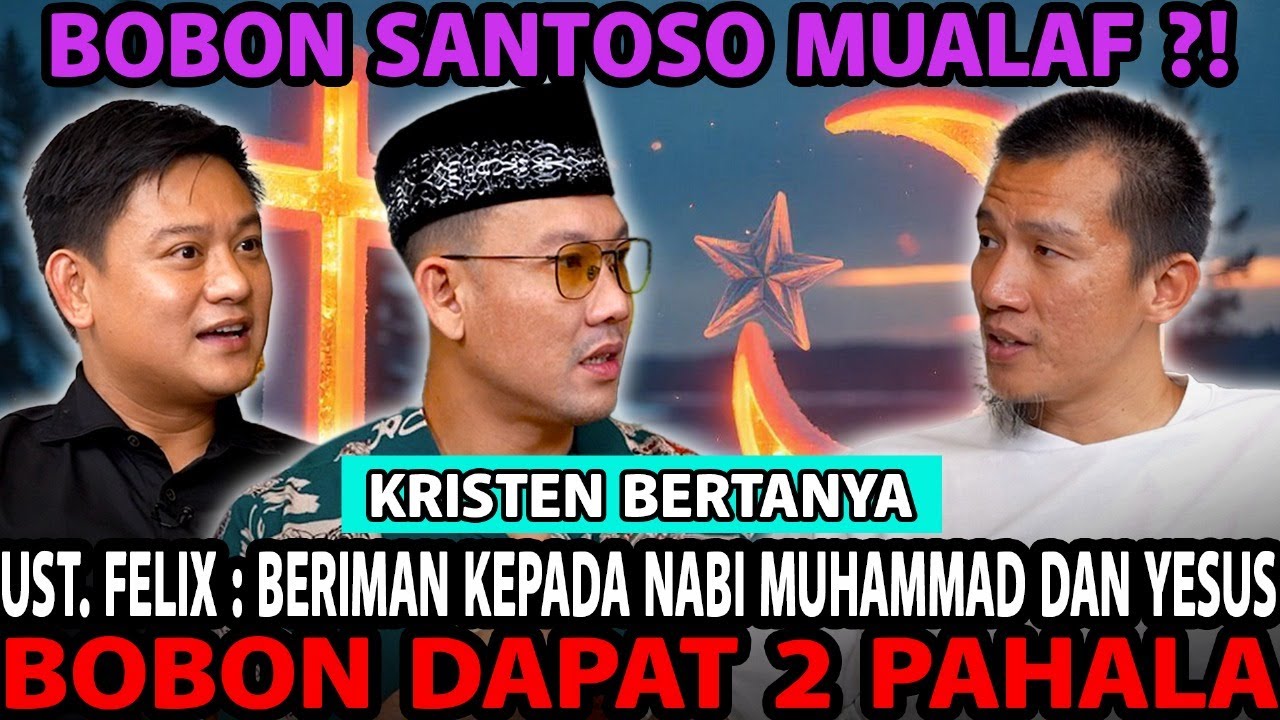 BOBON SANTOSO MUALAF, ISTRI KECEWA DAN BLOKIR. TOLONG SAYA USTAD!!! (BOBON- UST FELIX SIAW)
