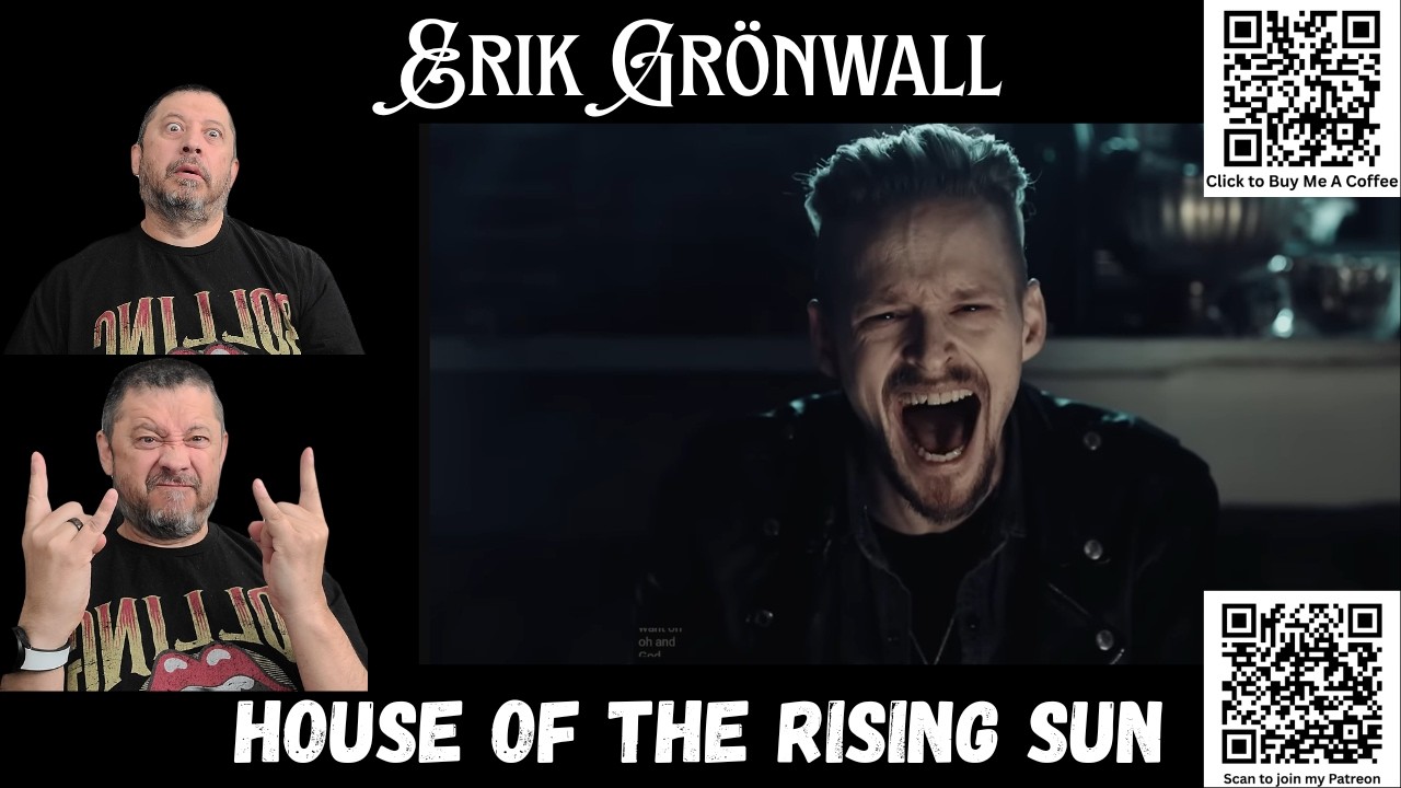 First Time Reaction - Erik Grönwall - House Of The Rising Sun | Epic Dark Version