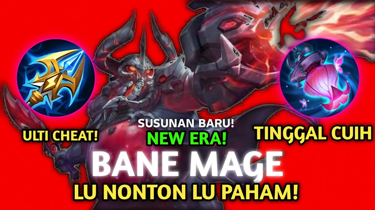 BANE MAGIC! SETTING EMBLEM DAN BUILD BANE TERSAKIT 2025 | EMBLEM BANE MAGIC