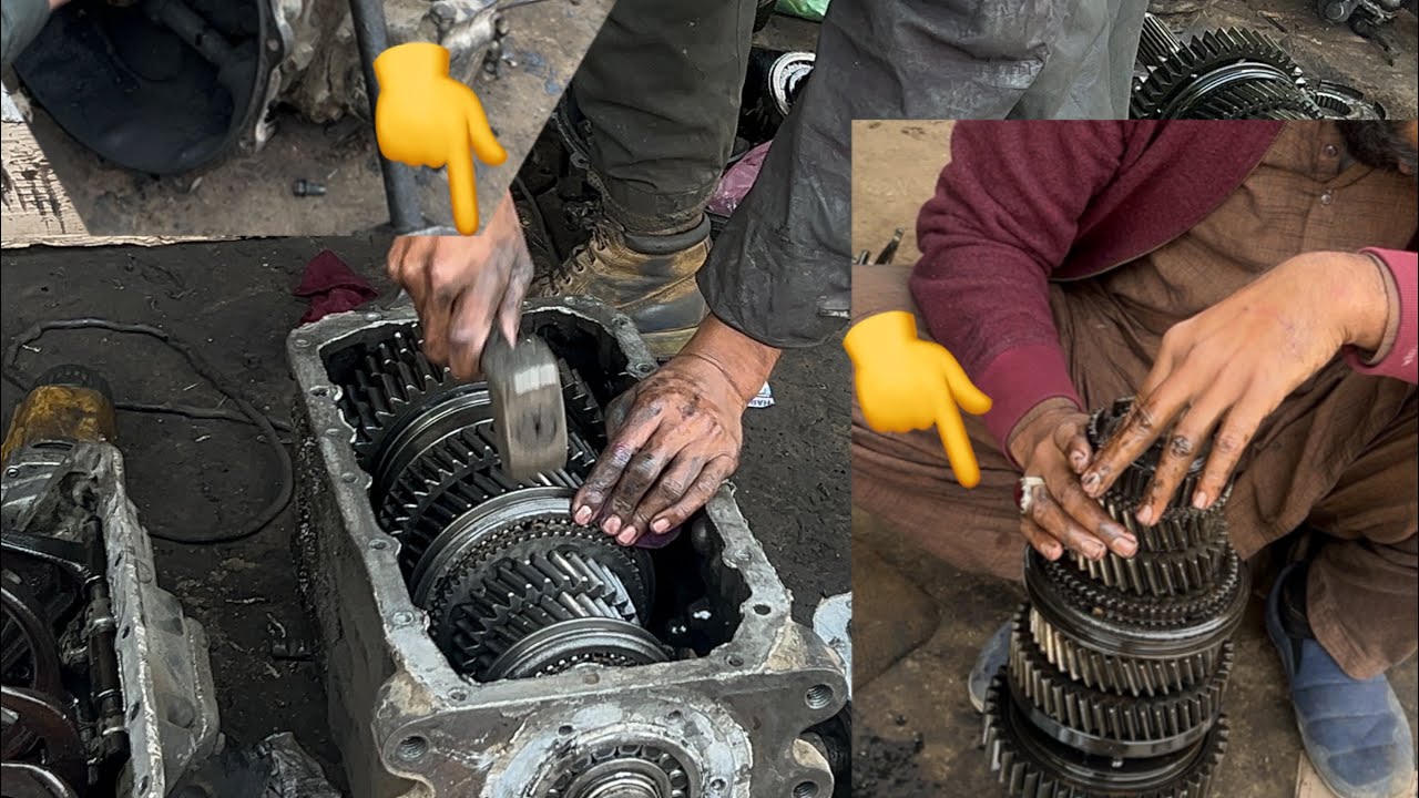 How to gear repairing.Truck gear box fully repairing and fitting. #truck #gear #viralvideo