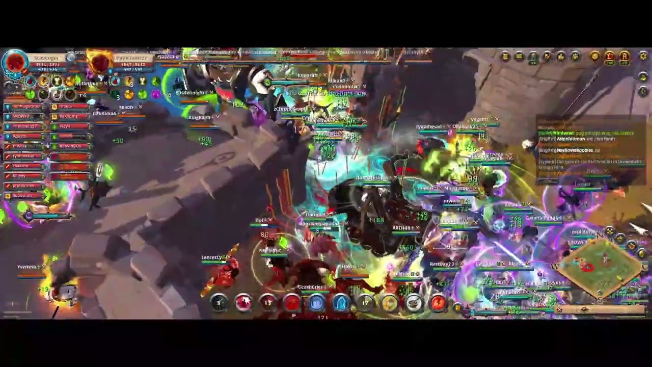 Demonfang (DPS POV) | Castle FIght | Albion Online