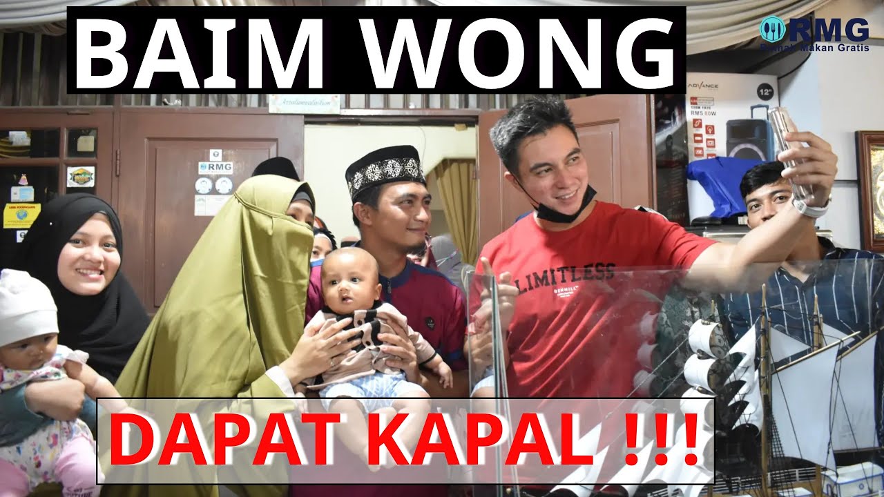 BAIM WONG DAPAT KAPAL RMG !!!