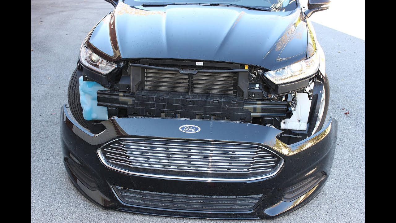 Ford Fusion Front Bumper Cover Removal (2013+ ) Second Generation