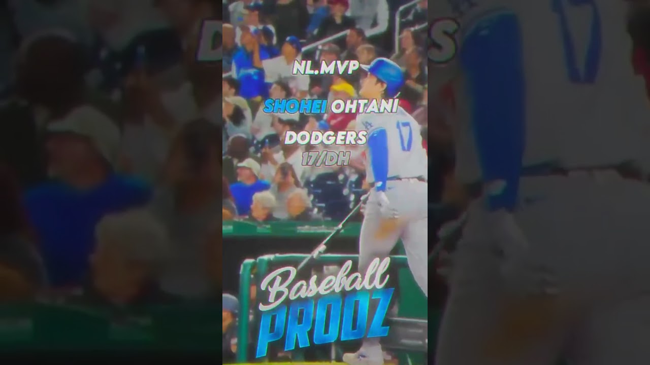 My perditions for every award winner if 2024 #capcut #mlb