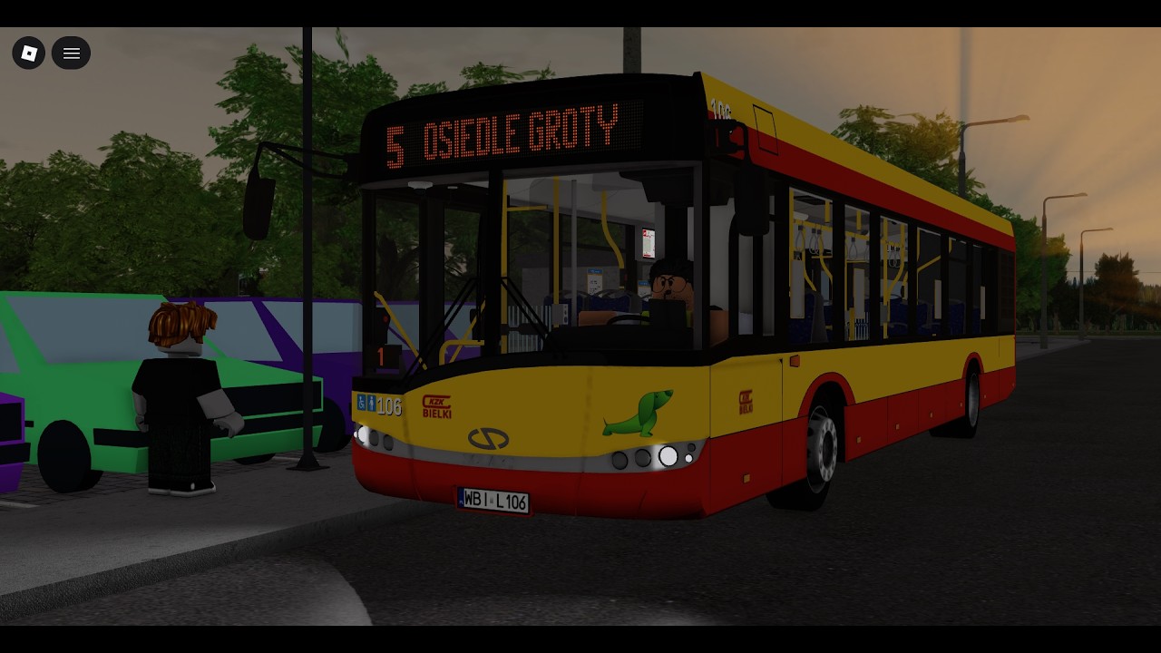 Roblox: KZK Bielki - Solaris Urbino 12 III #106 Linia 5