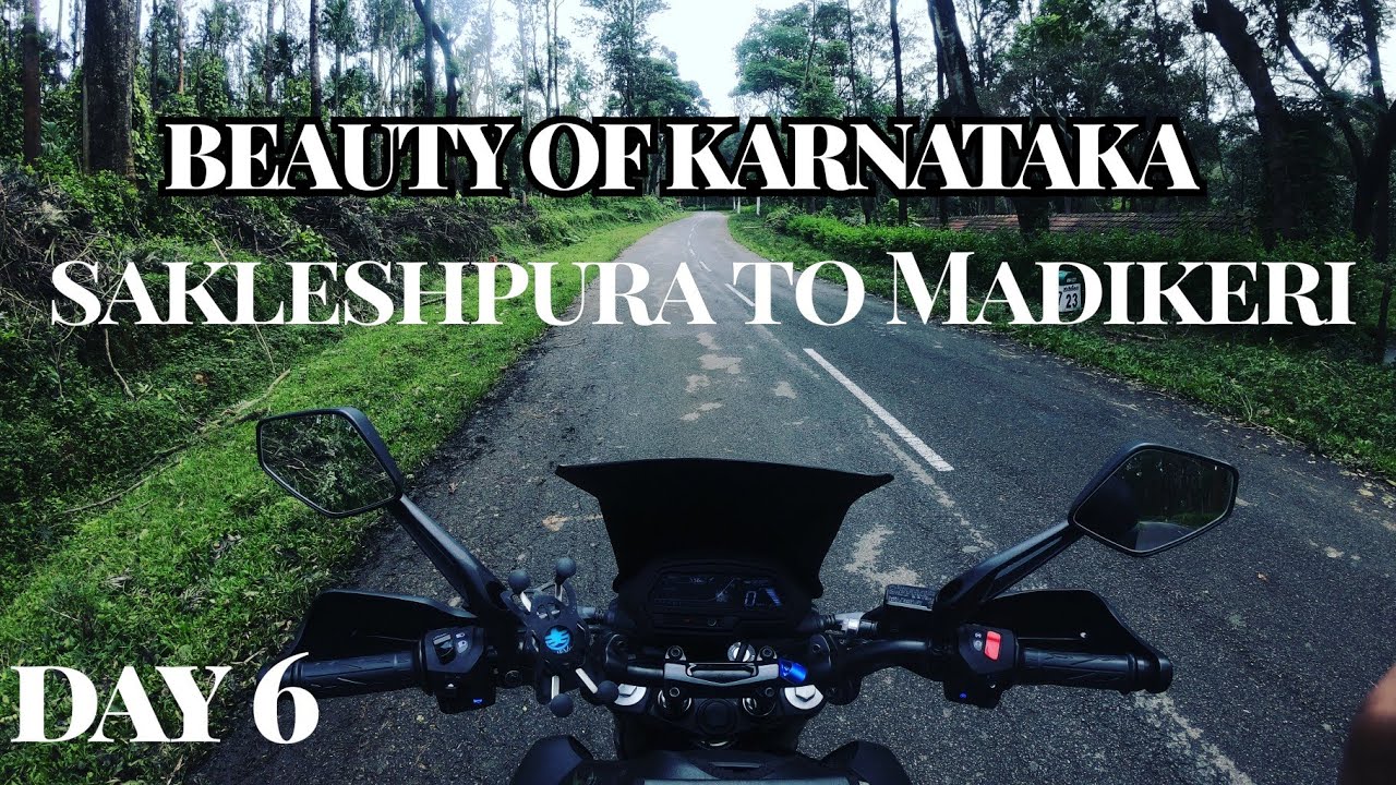 Day 5 Sakleshpura to coog Madikeri| solo ride on dominar 250
