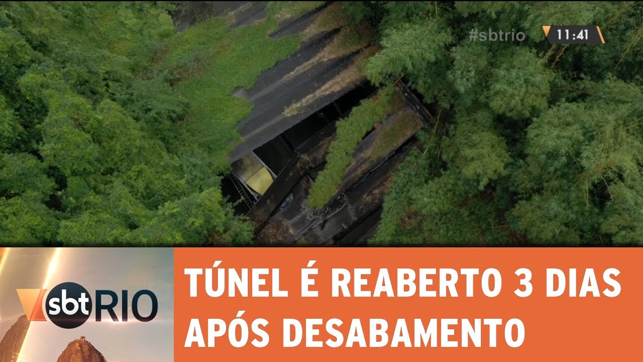 Túnel Acústico é reaberto três dias após desabamento