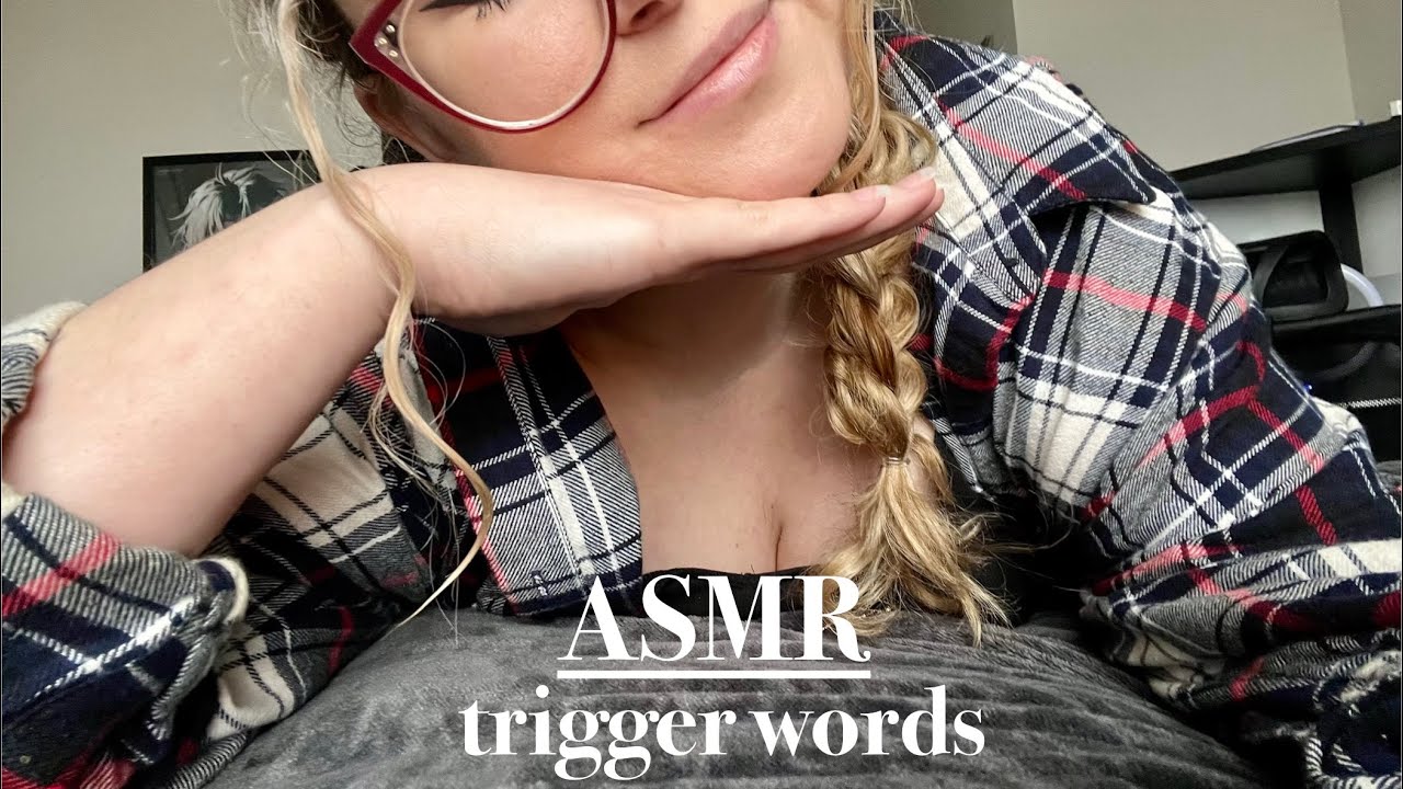 ASMR | old school trigger words (repetitive)