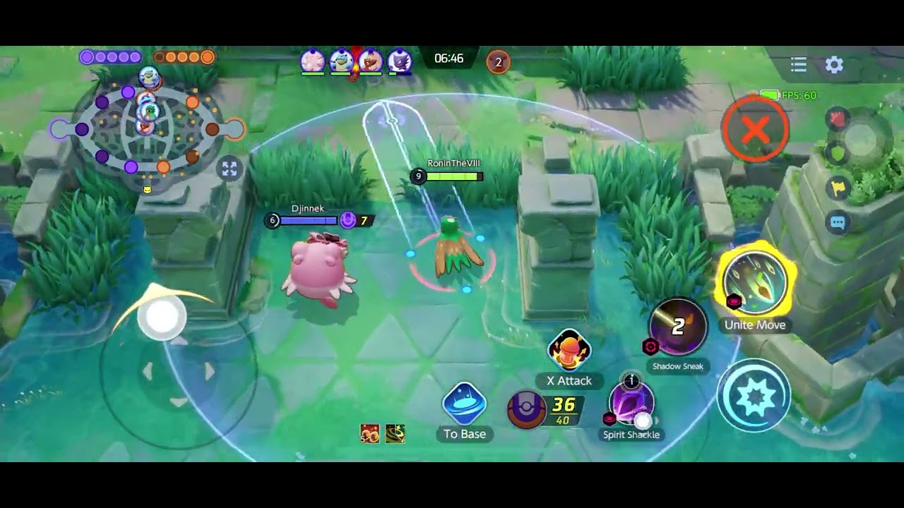 Decidueye gameplay (Pokemon Unite)