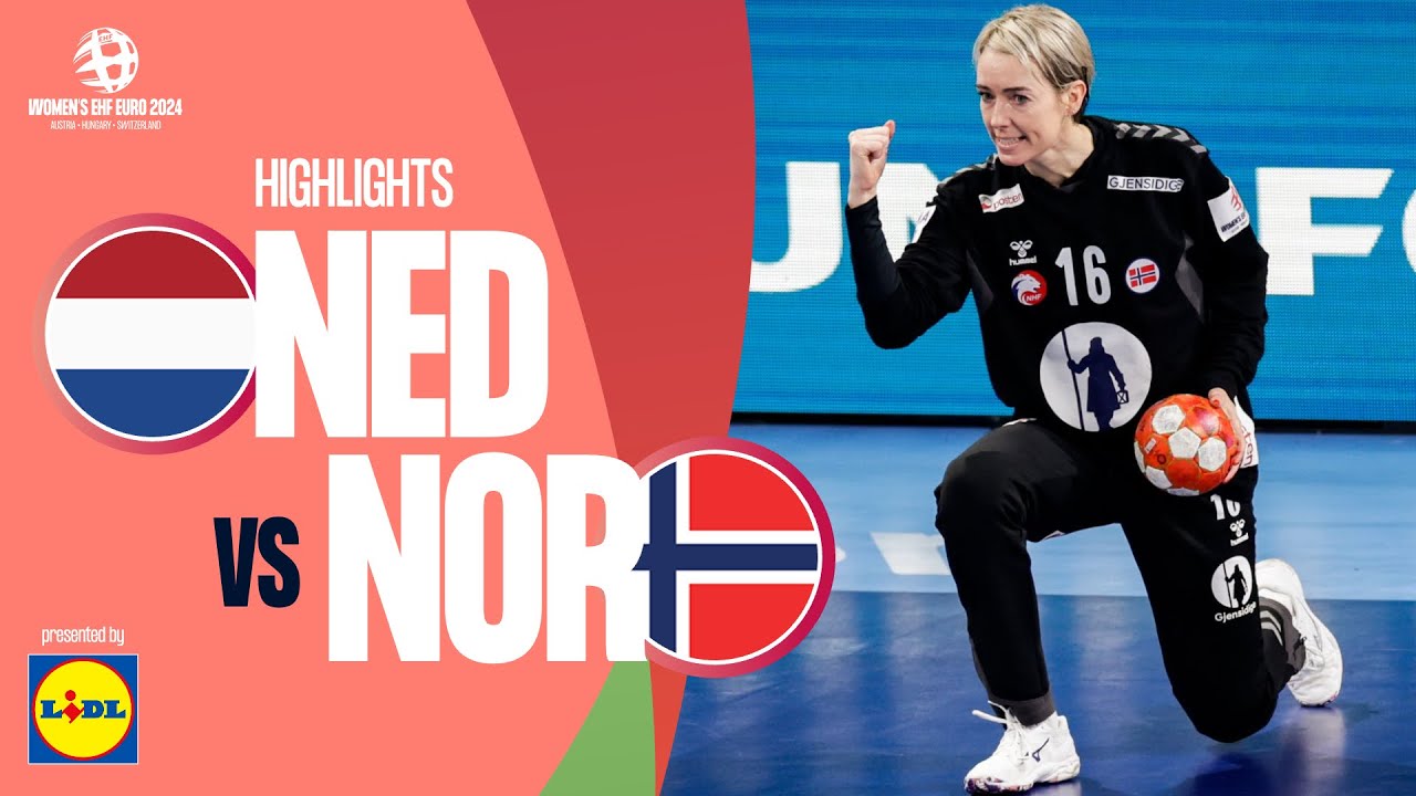 Netherlands 🆚 Norway | Highlights | Women’s EHF EURO 2024