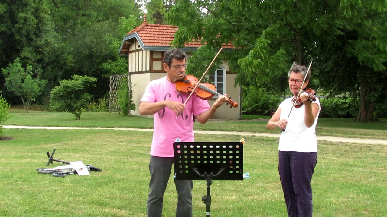 ENTRE CORDES - Nancy polka - Le violon avec Annie et Olivier