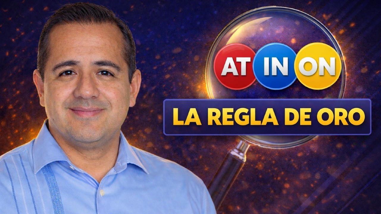 Hack para no Confundir NUNCA At, In, On en Inglés