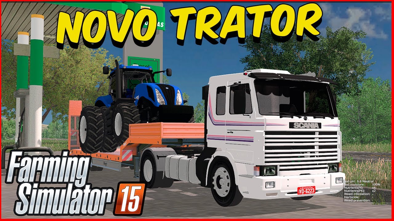 COMPRAMOS UM TRATOR ZERO BALA !! - FARMING SIMULATOR 15 FAZENDA IPÊ