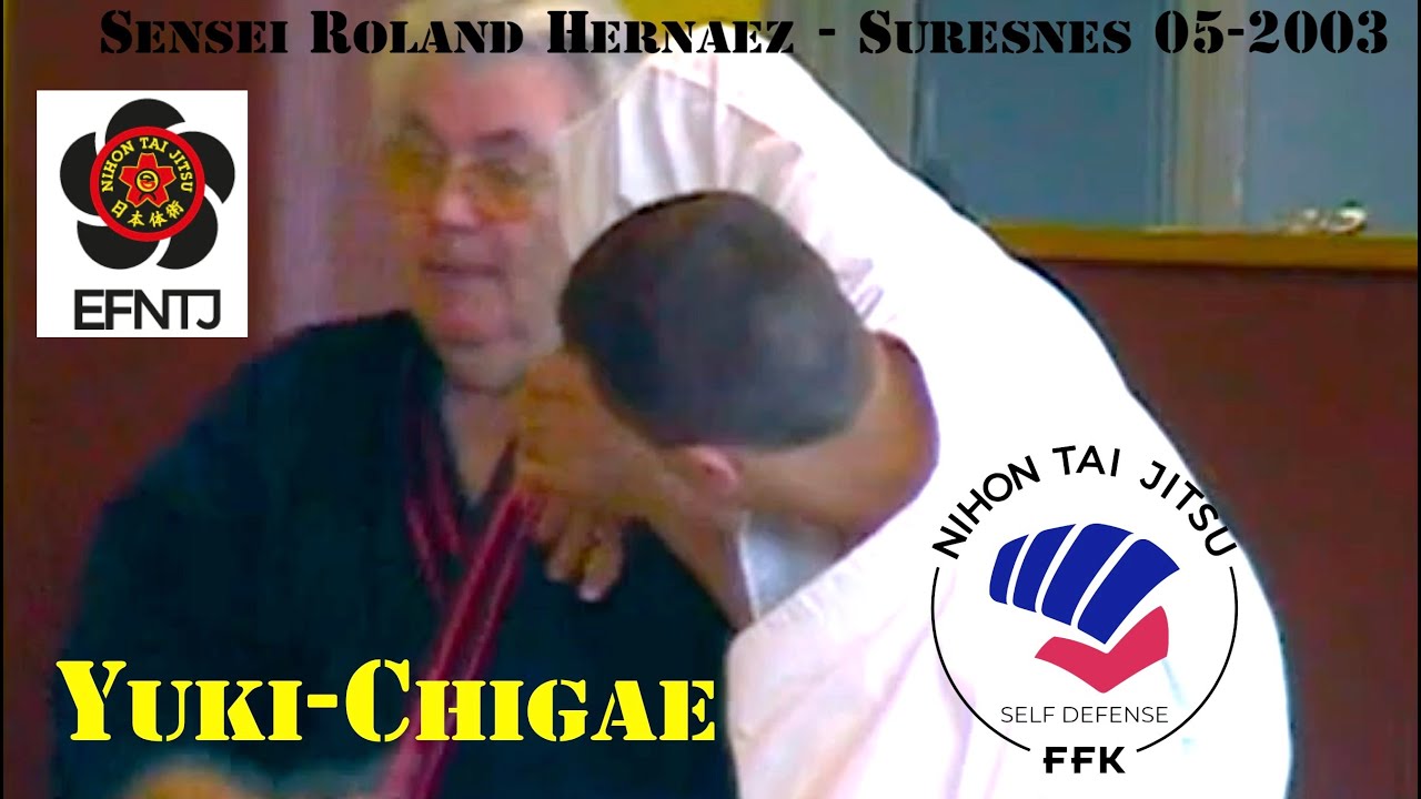 Nihon Tai-Jitsu : Yuki Chigae (Kote Ineri, Sankyo) - Sensei Roland Hernaez - 2003