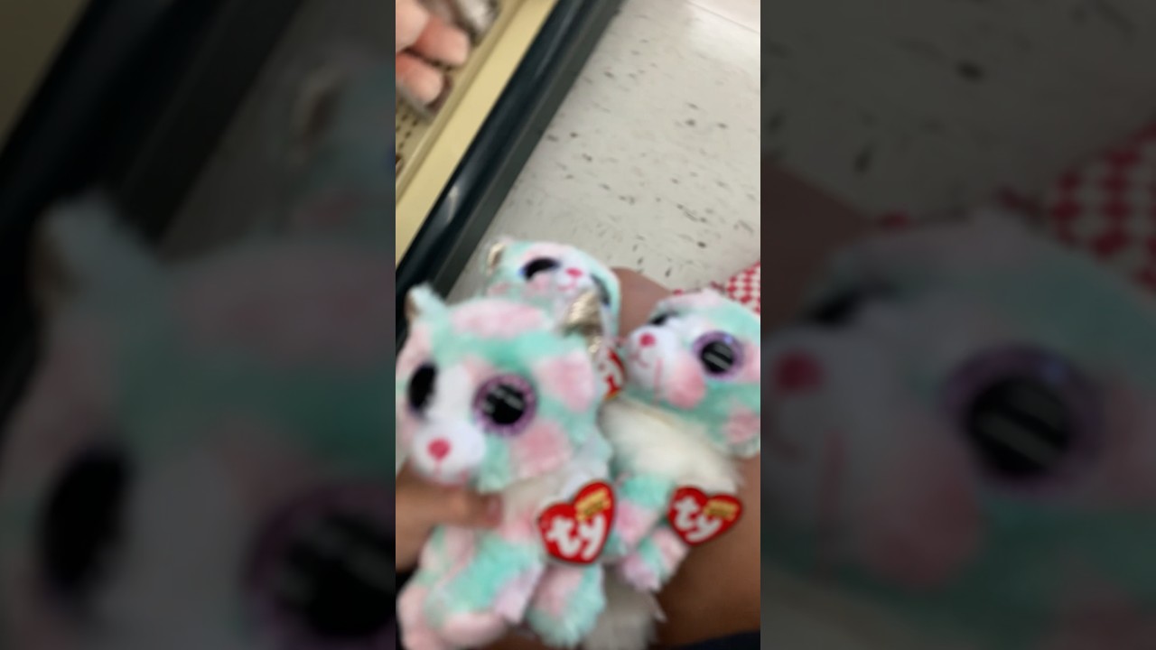 Shopping for Opal! 🤍 #beanieboo #cute #beanie #beanieboos #haul #collector #toy