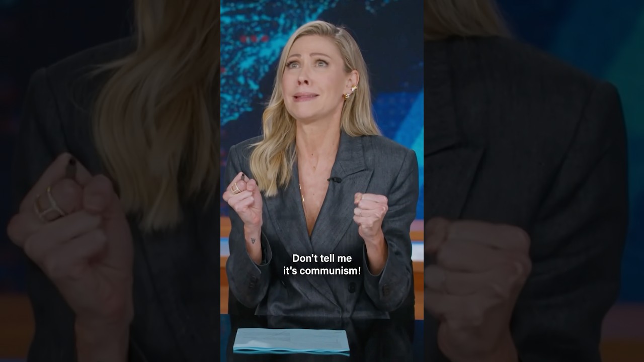 Communism is America's biggest threat? Quick, hide the means of production! #DailyShow #Communism