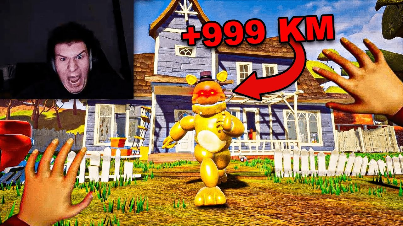 ILS ONT RAJOUTÉ FREDDY SUR HELLO NEIGHBOR !!!!