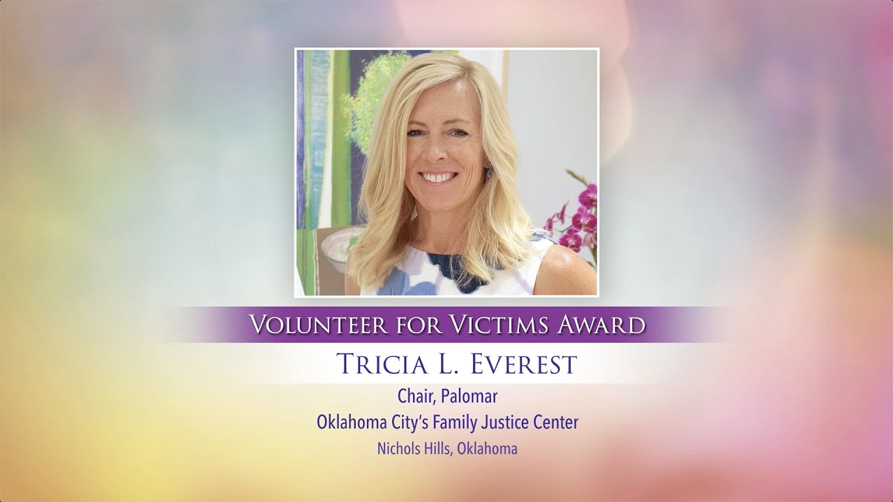Tricia L. Everest &ndash; 2021 National Crime Victims' Service Awards