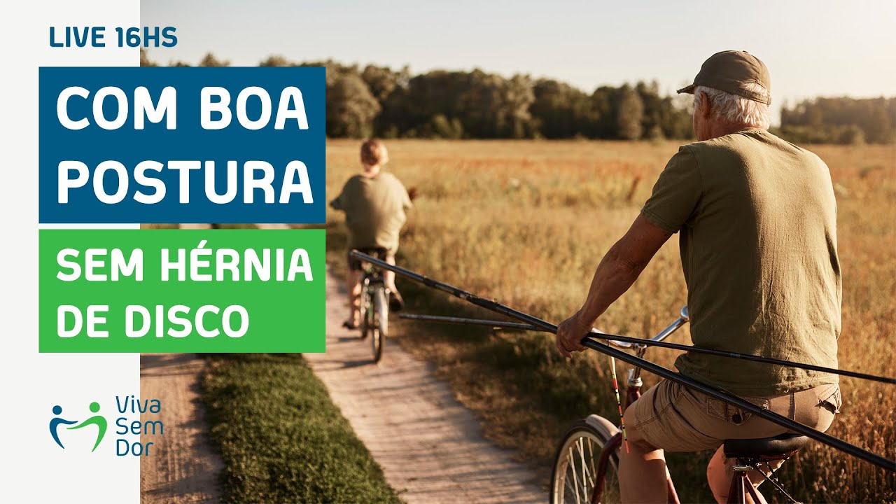 Quem tem hérnia de disco pode andar de bike?