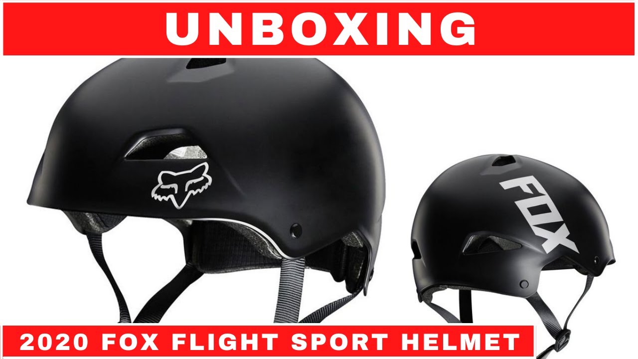 UNBOXING  [ 2020 FOX FLIGHT SPORT HELMET ]