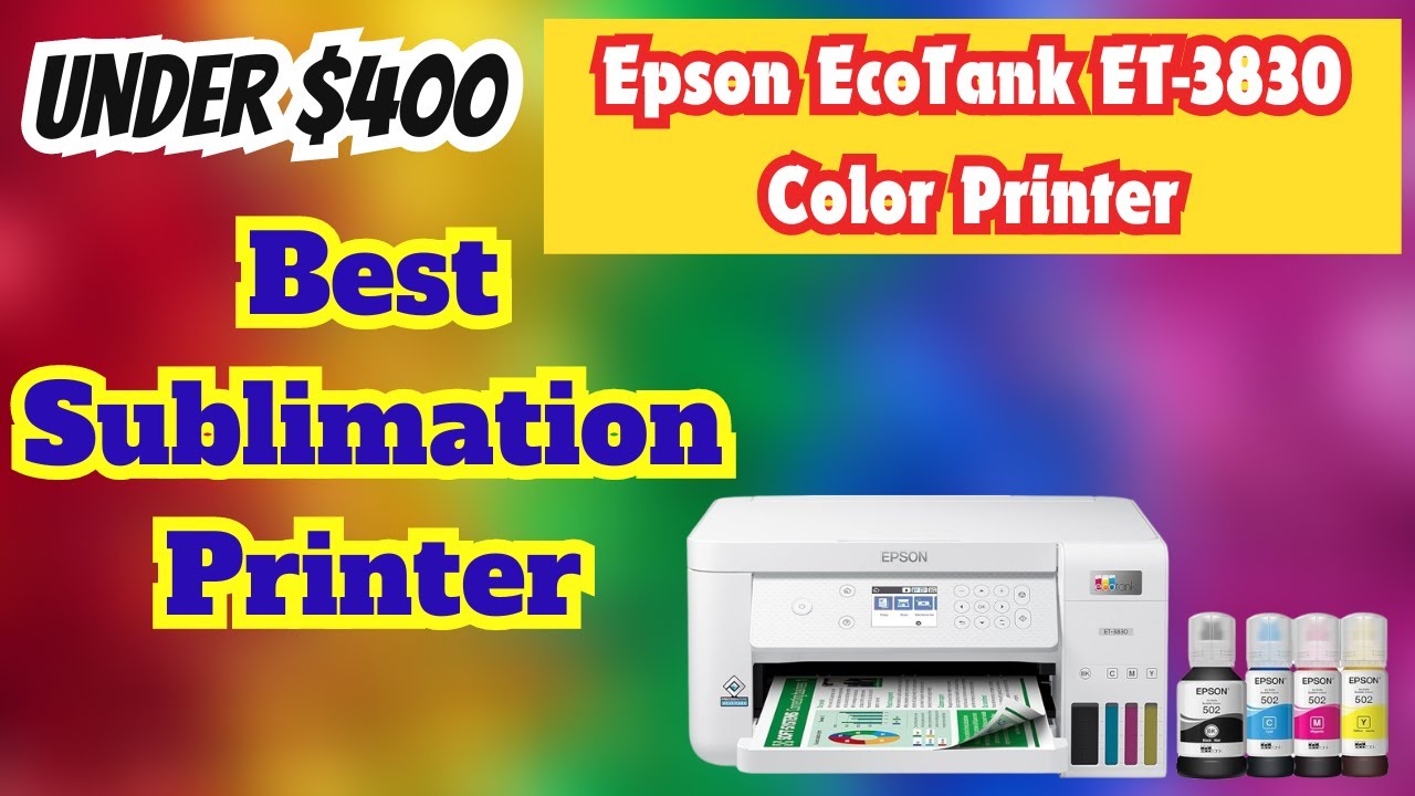 Epson EcoTank ET-3830 Color Printer | 2024 Review