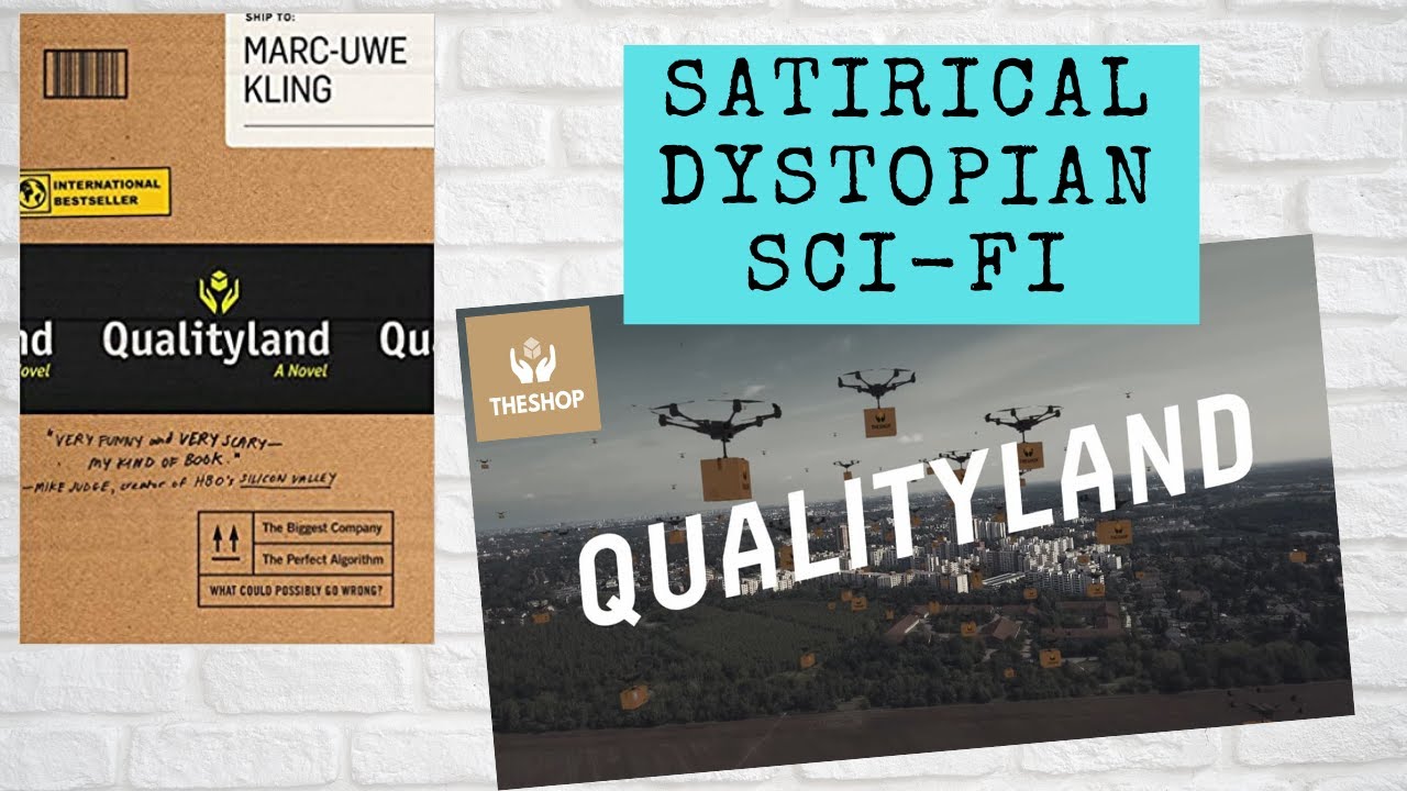 QUALITYLAND by Marc-Uwe Kling | Satirical Dystopian Sci-fi #BooktubeSFF