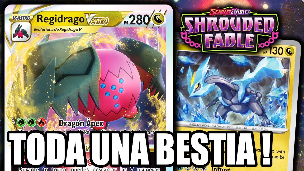 Llegó el REY! REGIDRAGO VSTAR se volvió una BESTIA! [SHROUDED FABLE] [POKEMON TCG LIVE]