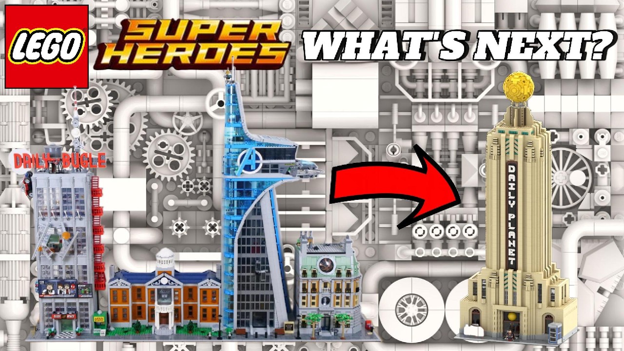 Что будет представлять собой модульное здание LEGO Superhero 2026 года?