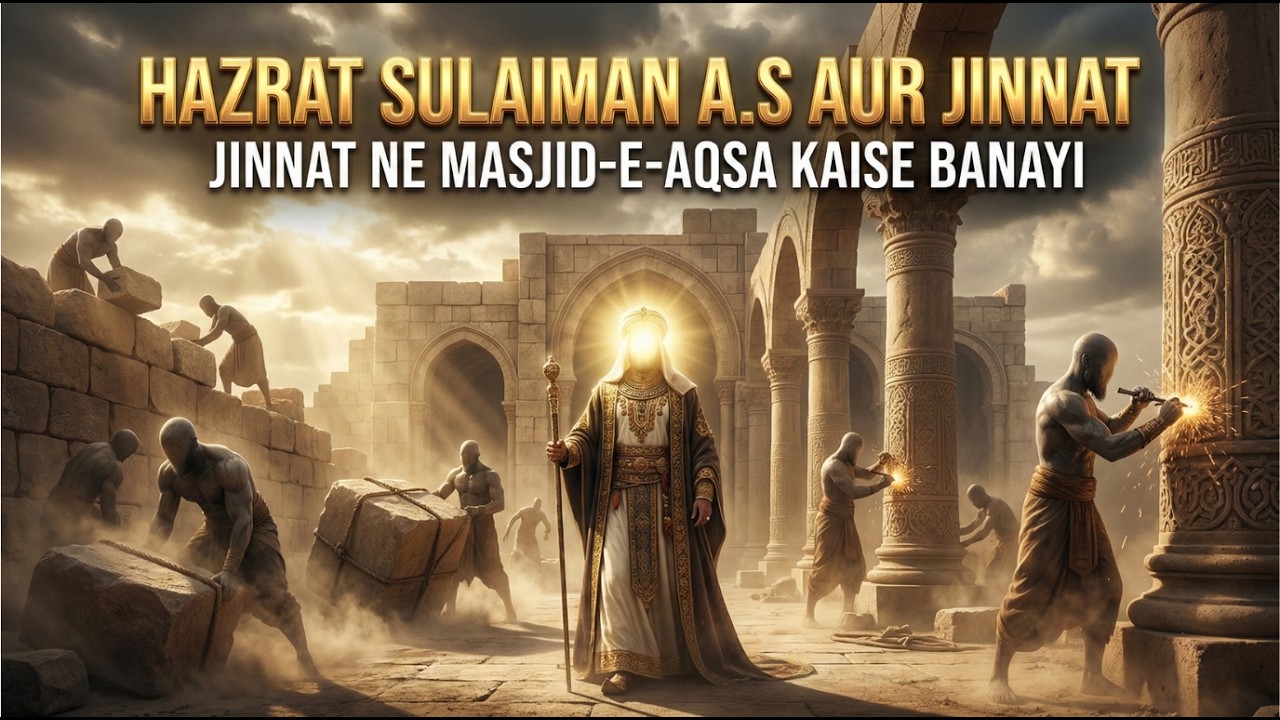 Hazrat Sulaiman (A.S) Aur Jinnat | Masjid-e-Aqsa Ka Raaz