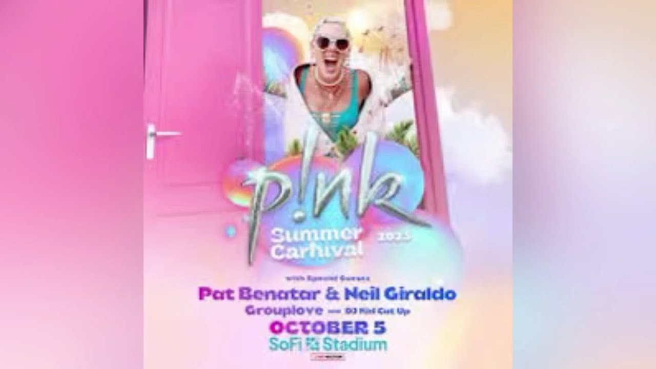 Gallagher’s Travels- P!NK’s Summer Carnival Tour at SO-FI