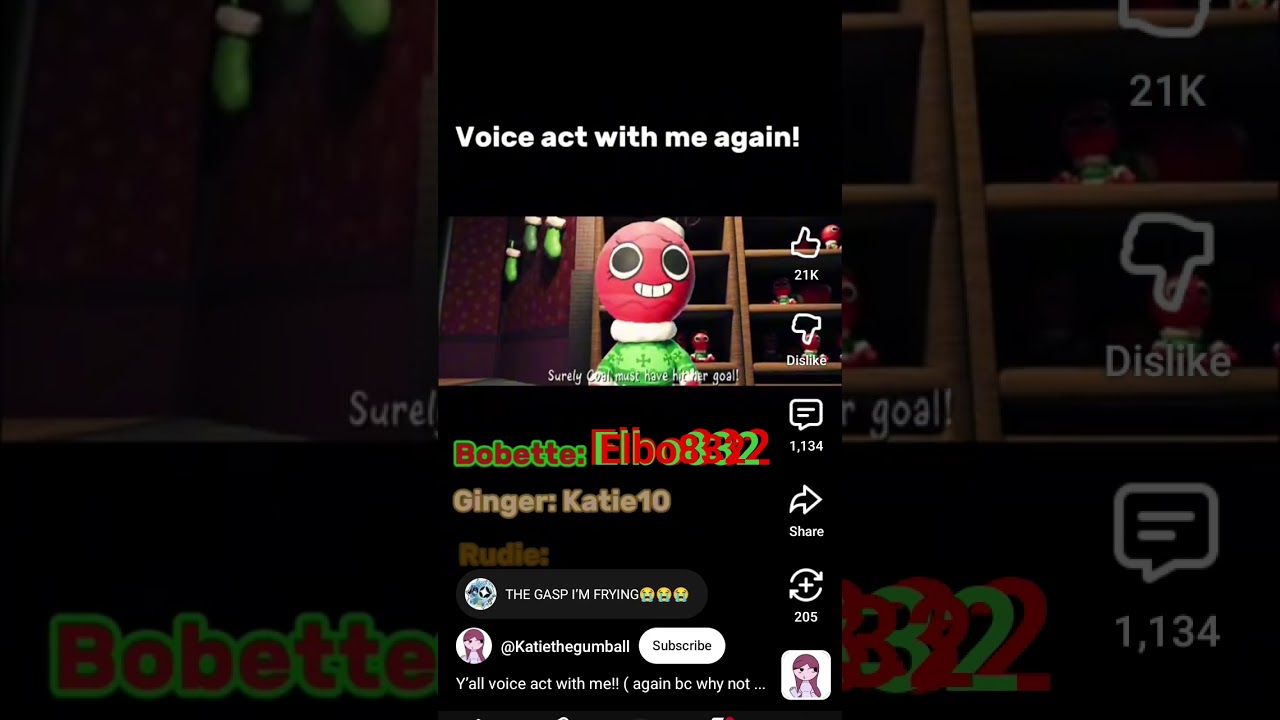 voice act again I guess?