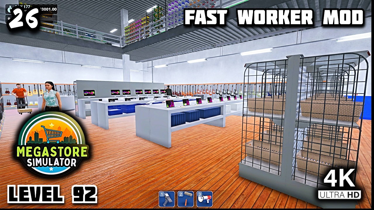 Megastore Simulator #26 Level 92 Let's Play No Commentary