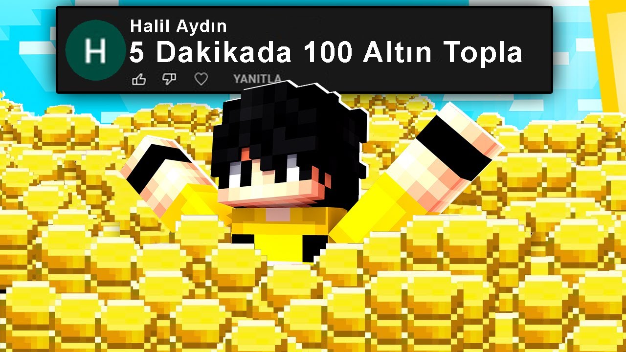 Minecraft'taki AŞIRI SAÇMA REKORLARINIZI KIRDIK!!