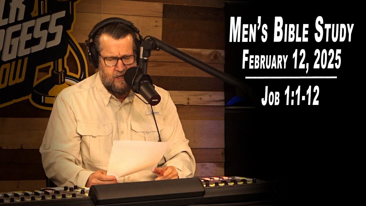 Job 1:1-12 | Men's Bible Study by Rick Burgess - LIVE - Feb 12, 2025