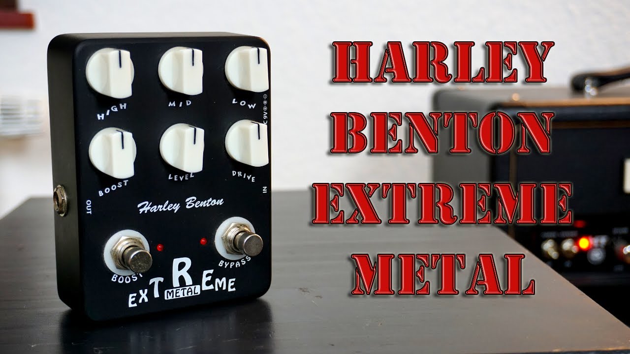 Harley Benton Extreme Metal Distortion Pedal - Demo / Review