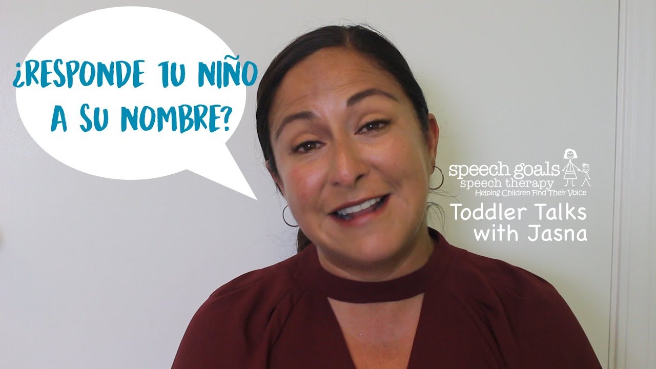 ¿Responde tu niño a su nombre? - Toddler Talks con Jasna