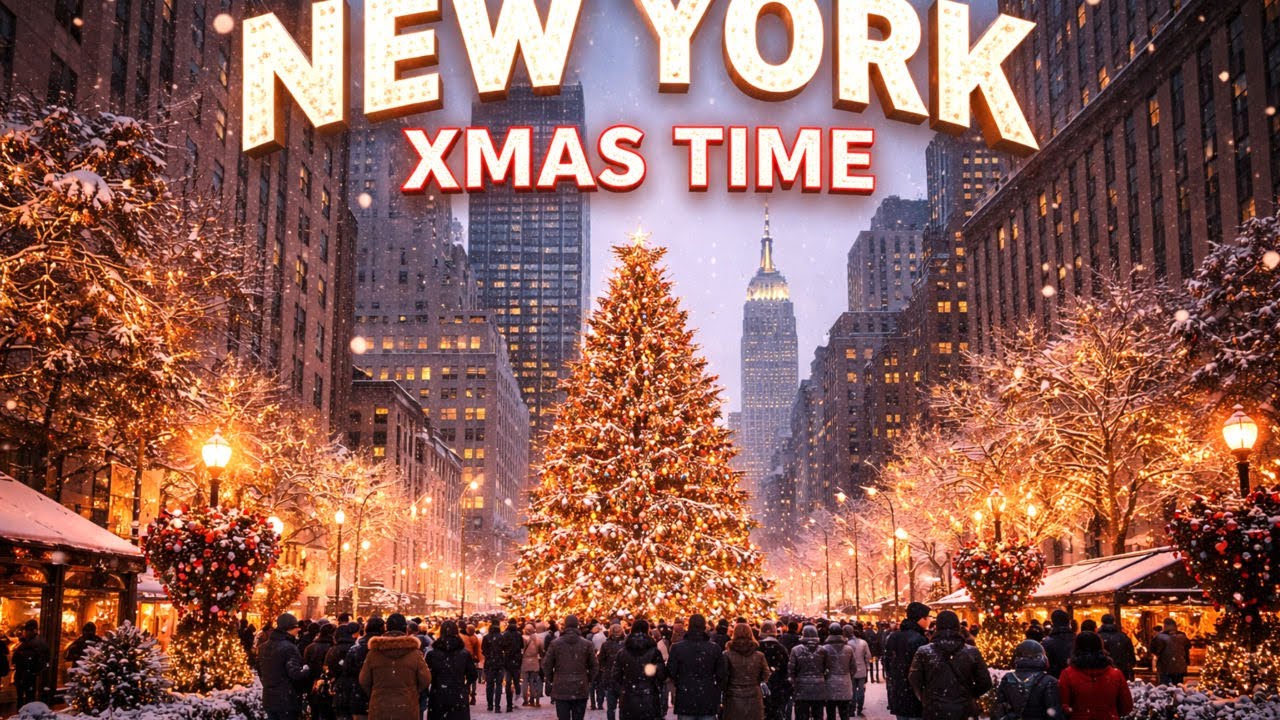 NEW YORK XMAS TIME 4K