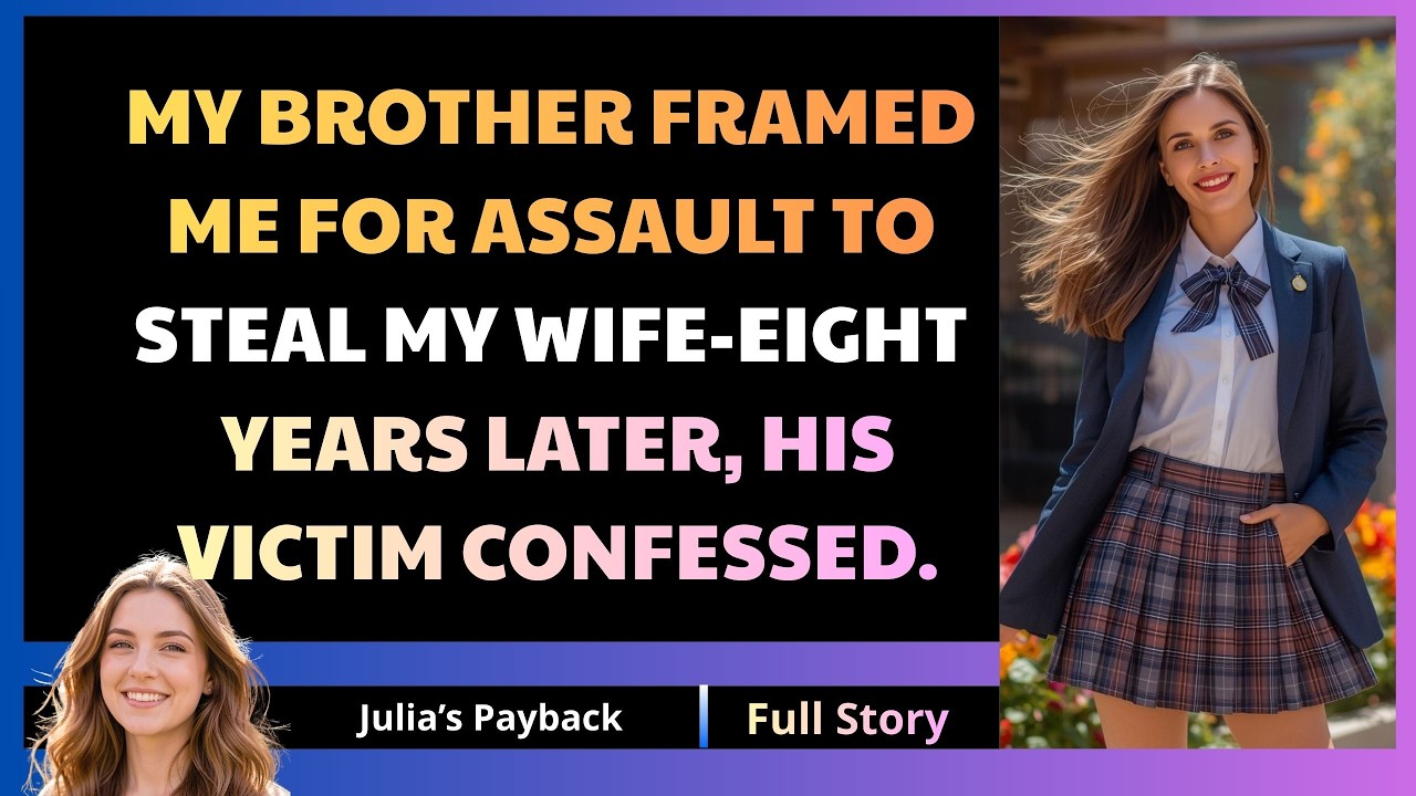 My brother framed me to steal my wife, years later, his victim confessed. [FULL STORY]