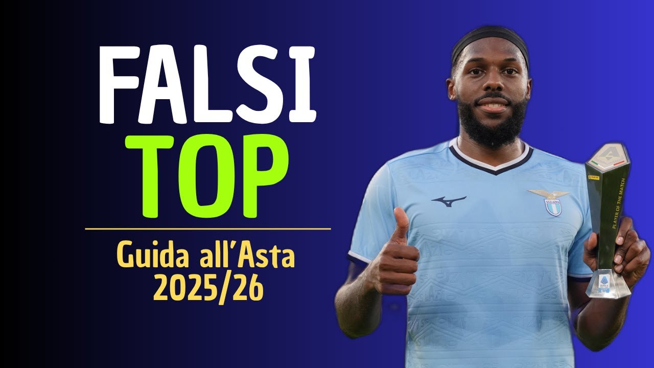 5 FALSI TOP all'ASTA del FANTACALCIO | Consigli Asta Fantacalcio 2025/26