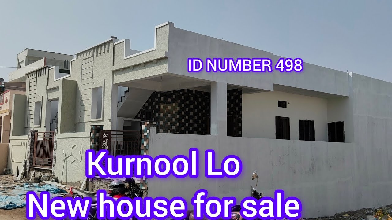 ID NUMBER 498 kurnool Lo New house for sale loan available please like share comment subscribe 