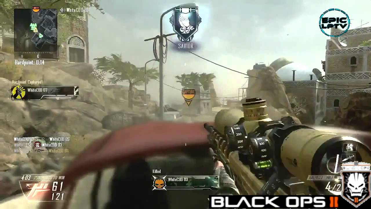 Black ops 2 Quick scoping with Billista