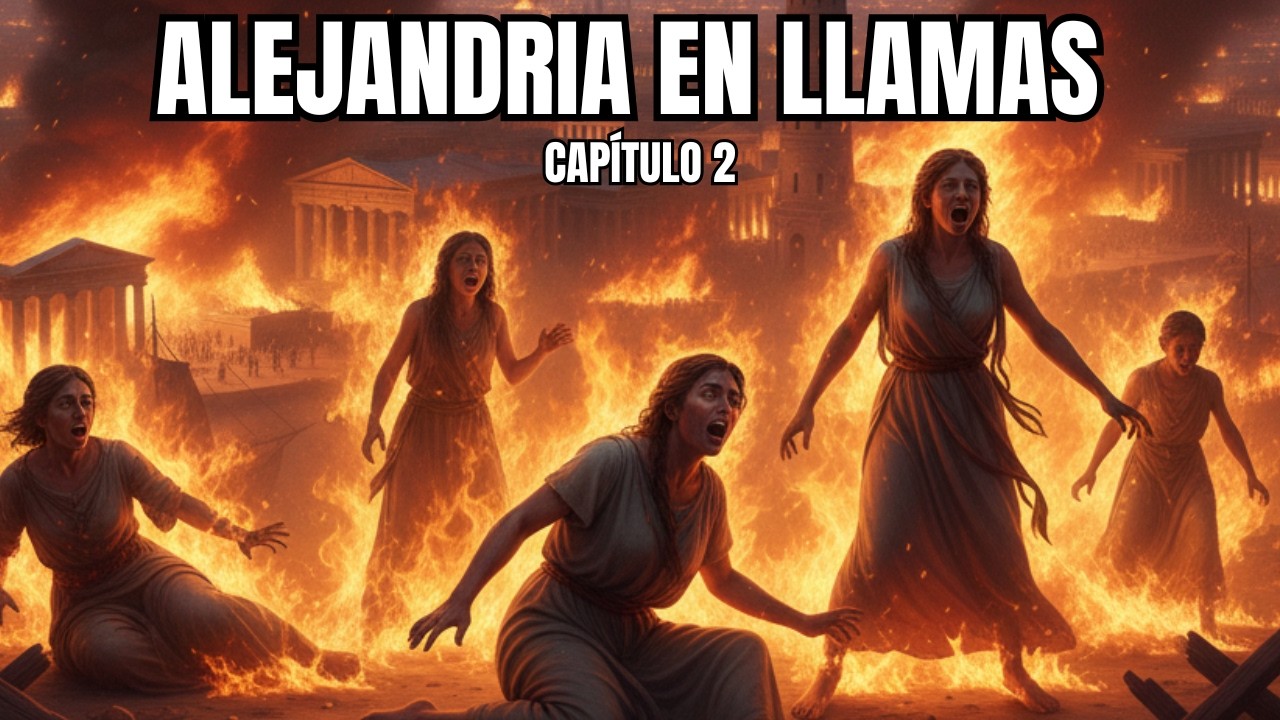 Alejandría en Llamas | El Incendio que Destruyó el Conocimiento del Mundo Antiguo