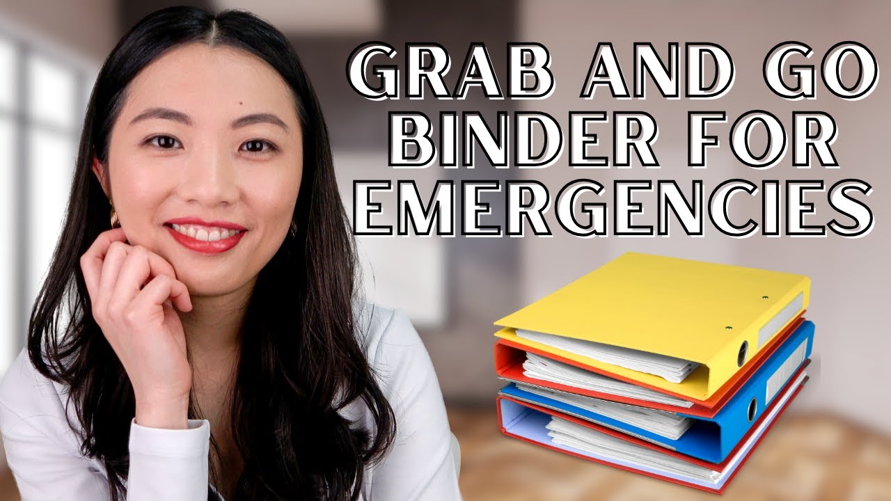 Preparing For Emergencies With Your Grab + Go Binder