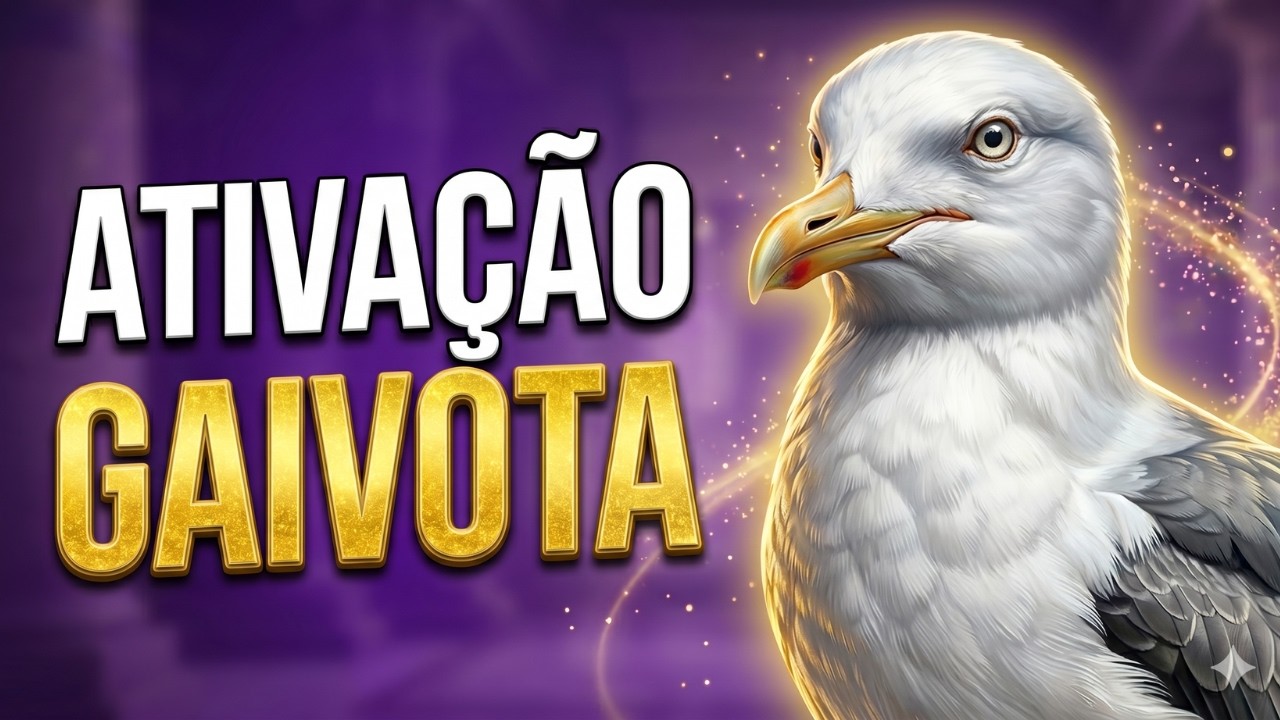 ARQUÉTIPO DA GAIVOTA ATIVAÇÃO IMEDIATA para liberdade, inteligência emocional e independência