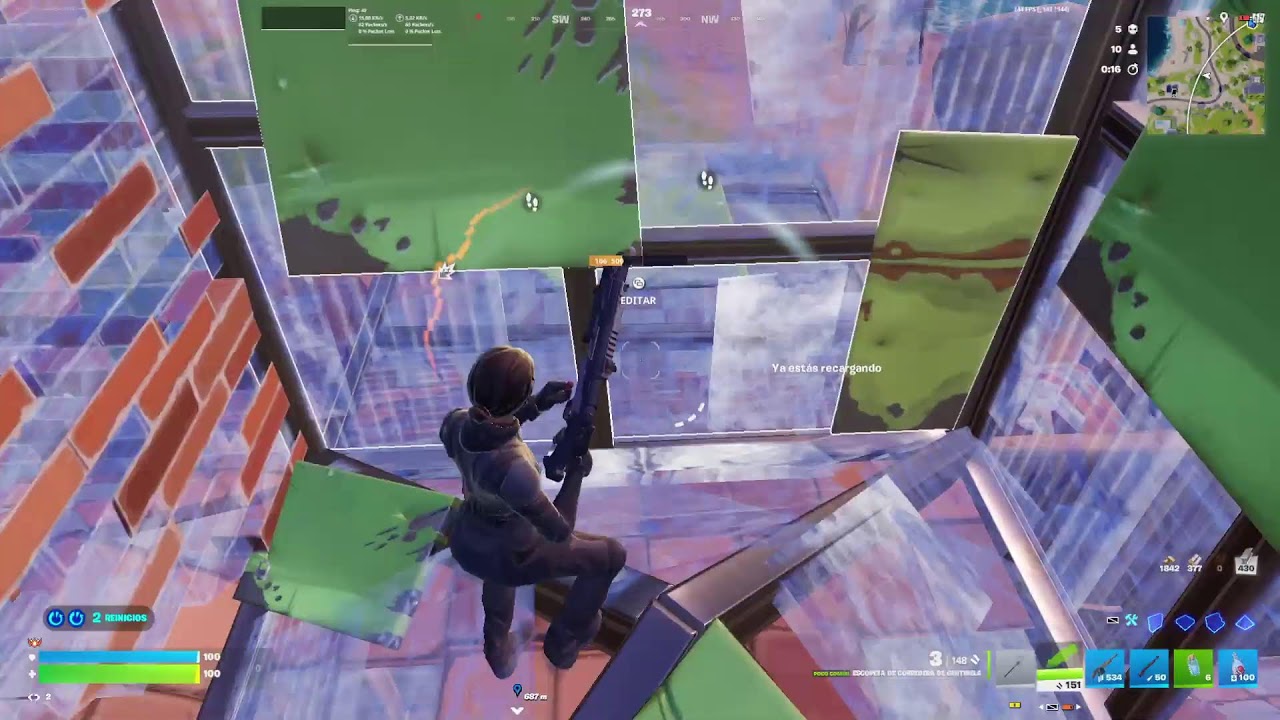 subiendo a unreal en recarga