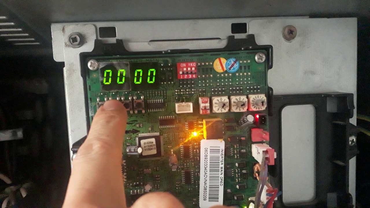 HƯỚNG DẪN TÁCH MÁY NÉN BỊ HỎNG TRÊN ĐIỀU HÒA  SAMSUNG DVMS