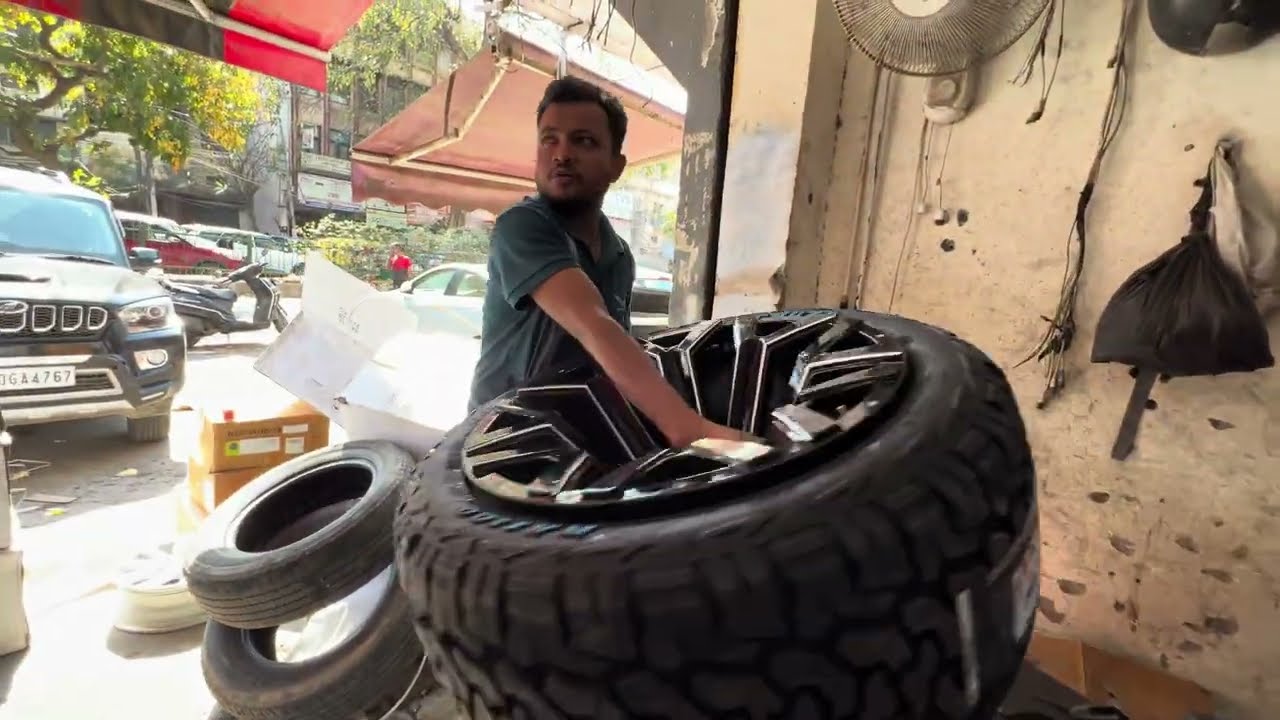 ALLOY WHEELS FOR THAR TRUCK TYRES IN THAR